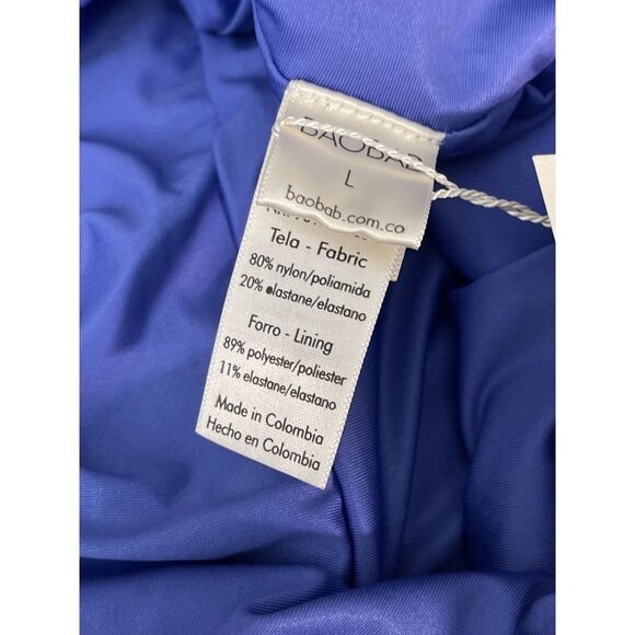 Baobab Drape Neck Teva Sequin Formal Gown Maxi Dress Size Large NWT - Picture 8 of 9